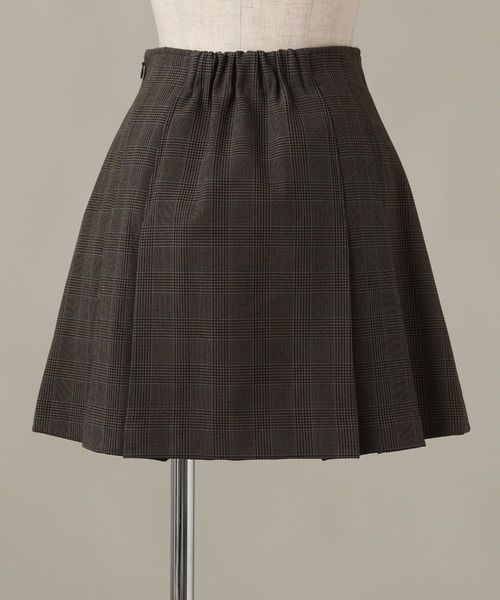 Cheek（チーク）の「タックミニスカート（スカート・レディース・グレー/チャコールグレー/ベージュ・SMALL/MEDIUM）」の5枚目の写真