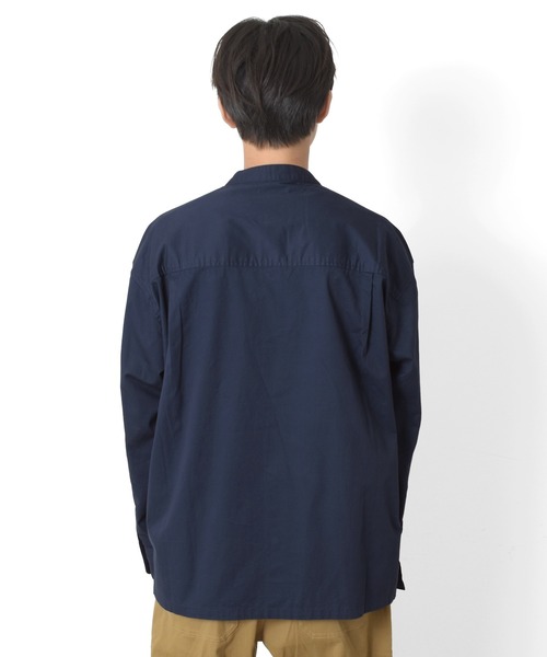 GLAZOS（グラソス）の「ミリタリー長袖シャツ（シャツ/ブラウス・キッズ・ネイビー/ベージュ/カーキ・140cm/170cm/160cm/150cm）」の7枚目の写真