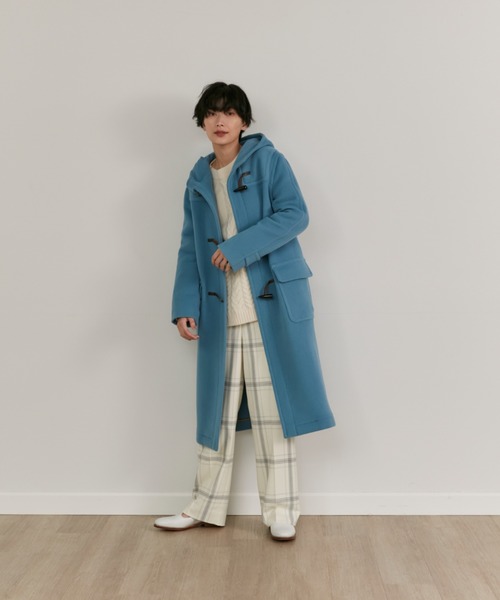 INED(イネド)の「ウールブレンドセミワイドパンツ(その他パンツ・レディース・その他2/その他7/ネイビー/オフホワイト/アイボリー・7号/9号/5号/11号)」の19枚目の写真