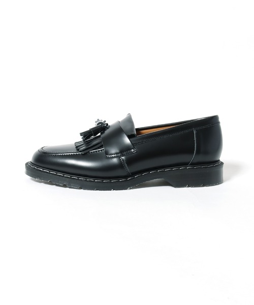 SOLOVAIR（ソロヴェアー）の「SOLOVAIR/ソロヴェアー Tassel Loafer ローファー（ローファー・メンズ・ブラック・8/9.5/8.5/9）」の2枚目の写真