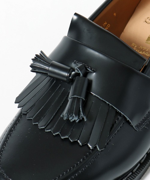 SOLOVAIR（ソロヴェアー）の「SOLOVAIR/ソロヴェアー Tassel Loafer ローファー（ローファー・メンズ・ブラック・8/9.5/8.5/9）」の6枚目の写真