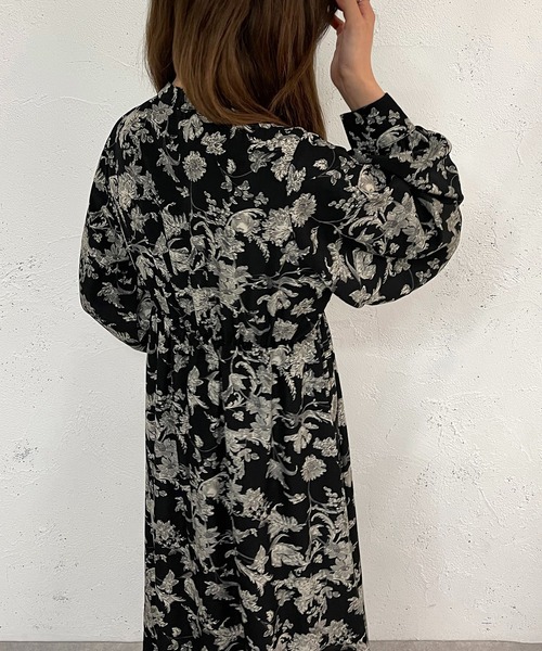 apres jour mignon(アプレジュールミニョン)の「ネックカッティングワンピース【ZOZOTOWN限定アイテム】(ワンピース・レディース・ブラック/ブラック系その他2/ブラック系その他・X-LARGE/フリー)」の15枚目の写真