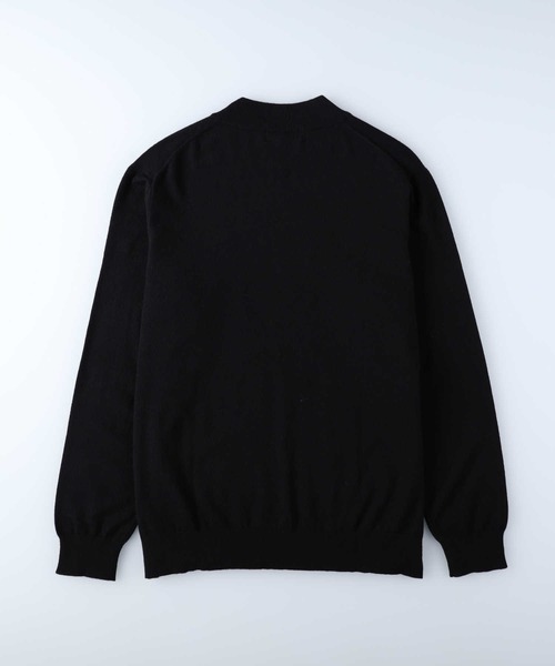 Salt&Pepper（ソルトアンドペッパー）の「【Salt&Pepper】モックネックニット（ニット/セーター・メンズ・グレー/ブラック/オフホワイト・L/XL/M）」の10枚目の写真