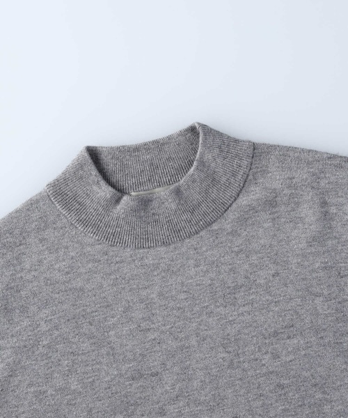 Salt&Pepper（ソルトアンドペッパー）の「【Salt&Pepper】モックネックニット（ニット/セーター・メンズ・グレー/ブラック/オフホワイト・L/XL/M）」の7枚目の写真