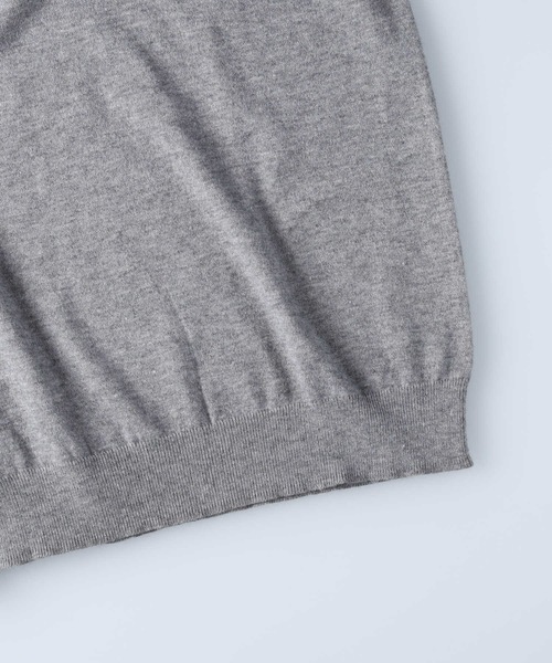 Salt&Pepper（ソルトアンドペッパー）の「【Salt&Pepper】モックネックニット（ニット/セーター・メンズ・グレー/ブラック/オフホワイト・L/XL/M）」の6枚目の写真