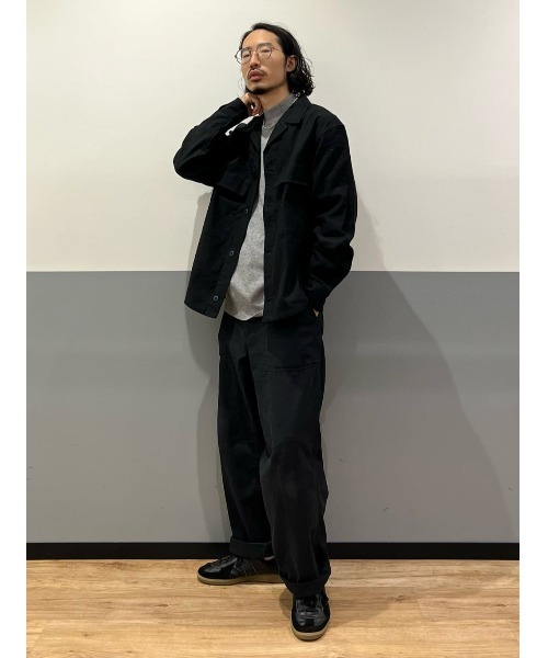 Salt&Pepper（ソルトアンドペッパー）の「【Salt&Pepper】モックネックニット（ニット/セーター・メンズ・グレー/ブラック/オフホワイト・L/XL/M）」の19枚目の写真