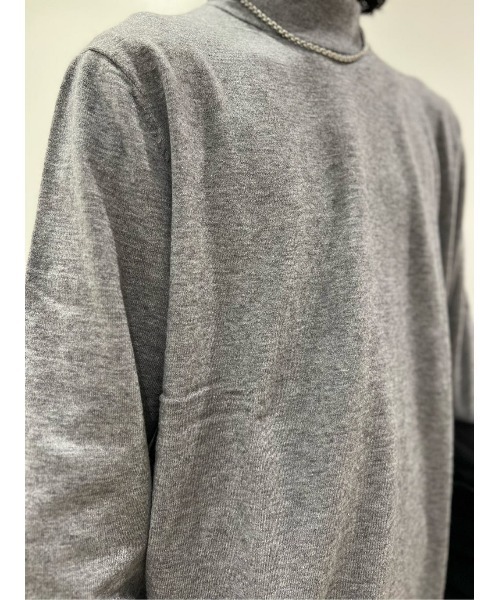Salt&Pepper（ソルトアンドペッパー）の「【Salt&Pepper】モックネックニット（ニット/セーター・メンズ・グレー/ブラック/オフホワイト・L/XL/M）」の18枚目の写真