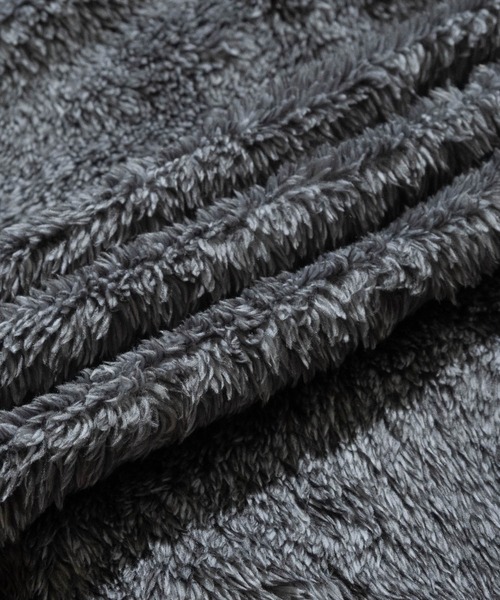 GERRY（ジェリー）の「【30】〔GERRY/ジェリー〕ボアフリース フルジップ スタンドジャケット（ブルゾン・キッズ・ブラック/グレー/カーキ・150/140/130/160）」の11枚目の写真