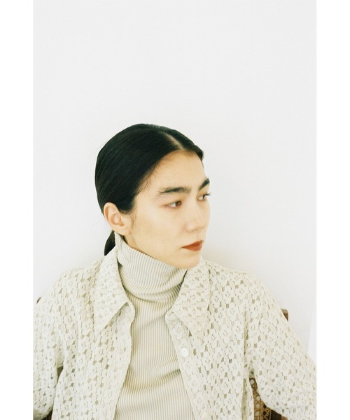 BLACK BY MOUSSY（ブラックバイマウジー）の「lace shirt(レース