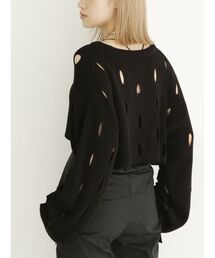 MURUA | クロップドメッシュニット(ニット/セーター)