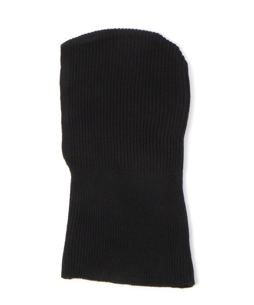studio CLIP（スタディオクリップ）の「ニットバラクラバ（ストール/ショール・レディース・ブラック/ブラウン/アイボリー・FREE）」の2枚目の写真