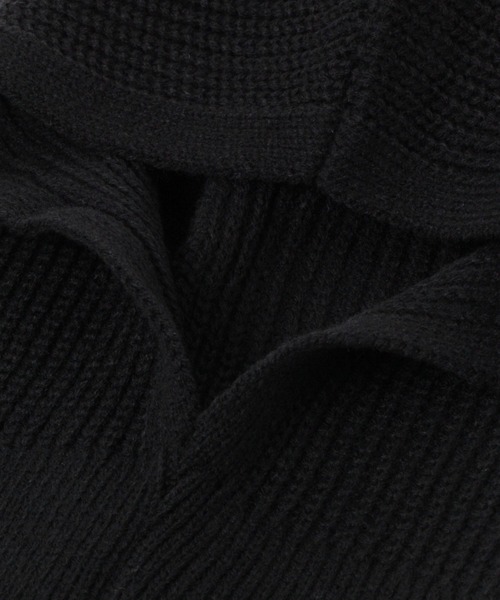 studio CLIP（スタディオクリップ）の「ニットバラクラバ（ストール/ショール・レディース・ブラック/ブラウン/アイボリー・FREE）」の12枚目の写真