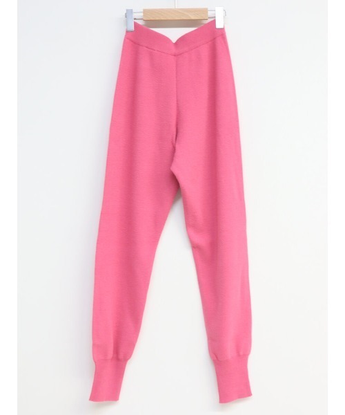 HEILIS（ヘイリス）の「アルパカタッチニットパンツ / ニットパンツ ジョガーパンツ（その他パンツ・レディース・キャメル/ピンク/ブラック・FREE）」の7枚目の写真
