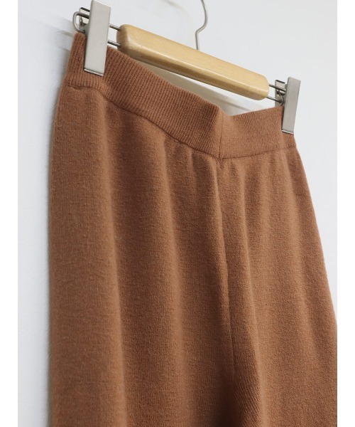 HEILIS（ヘイリス）の「アルパカタッチニットパンツ / ニットパンツ ジョガーパンツ（その他パンツ・レディース・キャメル/ピンク/ブラック・FREE）」の5枚目の写真