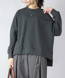 裏毛ワイドプルオーバースウェット