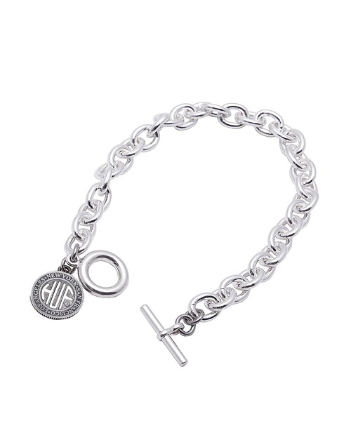 HUF（ハフ）の「REGIONAL BRACELET SILVER/ HUF ブレスレット（ブレスレット・メンズ・シルバー・S/M/L/XL）」の5枚目の写真