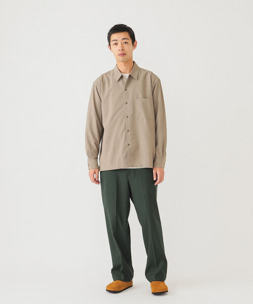 BEAMS（ビームス）の「BEAMS / Reflax（R）ミニレギュラー ルーズシャツ（シャツ/ブラウス・メンズ・オリーブ/ベージュ/イエロー・S/M/L/XL）」の10枚目の写真