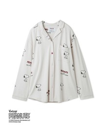 gelato pique（ジェラートピケ）の「【PEANUTS】SNOOPY柄シャツ（ルームウェア/パジャマ）」