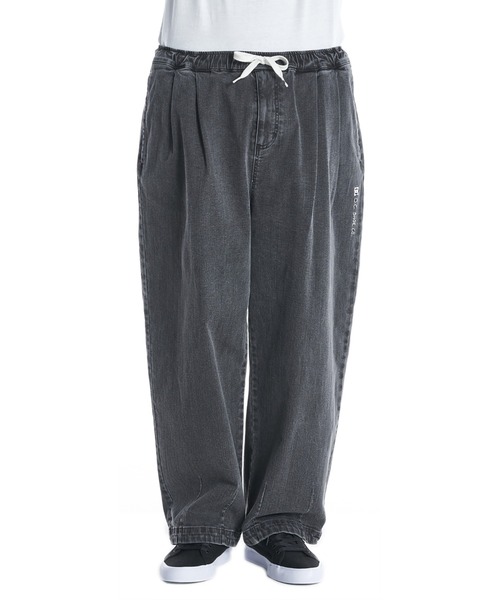 DC SHOES(ディーシーシューズ)の「22 CL SUPER WIDE PAN/DCウエストゴムパンツ(チノパンツ・メンズ・インディゴブルー/ベージュ/ブラック系その他/レオパード・MEDIUM/LARGE/X-LARGE)」の2枚目の写真