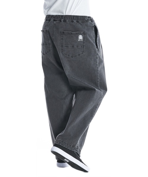 DC SHOES(ディーシーシューズ)の「22 CL SUPER WIDE PAN/DCウエストゴムパンツ(チノパンツ・メンズ・インディゴブルー/ベージュ/ブラック系その他/レオパード・MEDIUM/LARGE/X-LARGE)」の10枚目の写真