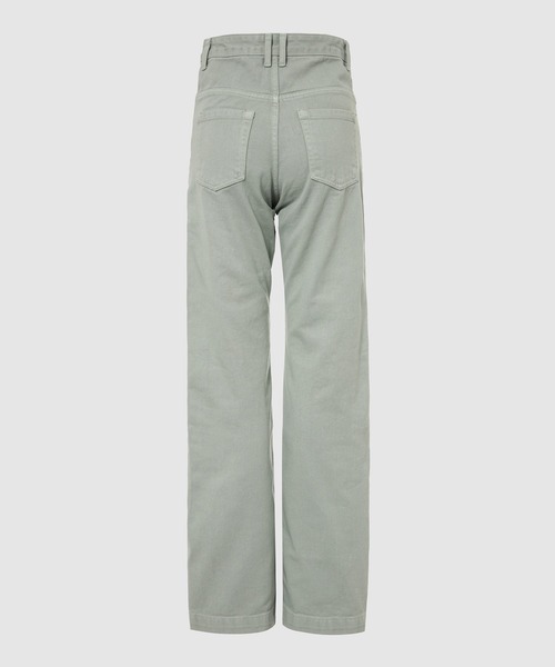 LOW CLASSIC（ロウ　クラシック）の「STRAIGHT FIT JEANS（デニムパンツ・レディース・ライトグリーン系・XS/S）」の5枚目の写真