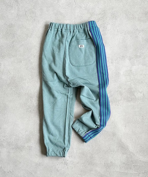 HOGAN RANCH WEAR(ホーガンランチウエア)の「サイドラインロングパンツ(80~130cm)(スウェットパンツ・キッズ・ミント/パープル/ベージュ・80/90/95/100/110/120/130)」の2枚目の写真