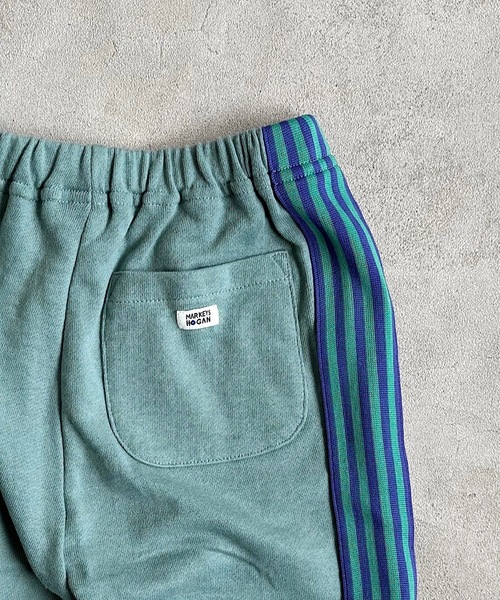 HOGAN RANCH WEAR(ホーガンランチウエア)の「サイドラインロングパンツ(80~130cm)(スウェットパンツ・キッズ・ミント/パープル/ベージュ・80/90/95/100/110/120/130)」の6枚目の写真