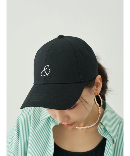 earth music&ecology（アースミュージックアンドエコロジー）の「エンブロイダリーキャップ（キャップ・レディース・ネイビー/アイボリー/ブラック/ライトベージュ・FREE）」の10枚目の写真