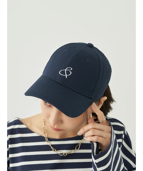 earth music&ecology（アースミュージックアンドエコロジー）の「エンブロイダリーキャップ（キャップ・レディース・ネイビー/アイボリー/ブラック/ライトベージュ・FREE）」の18枚目の写真