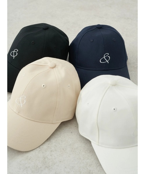 earth music&ecology（アースミュージックアンドエコロジー）の「エンブロイダリーキャップ（キャップ・レディース・ネイビー/アイボリー/ブラック/ライトベージュ・FREE）」の5枚目の写真