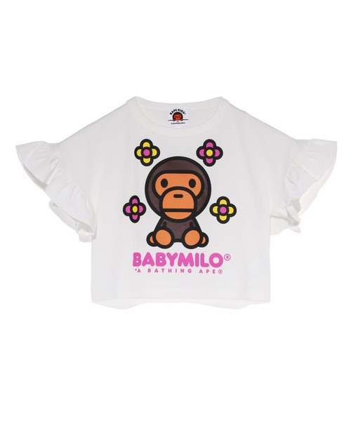 A BATHING APE（アベイシングエイプ）の「BABY MILO CROPPED TEE AND