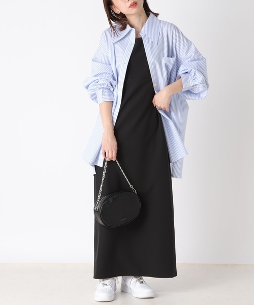 Heather（ヘザー）の「カットアウトキャミワンピース 183746