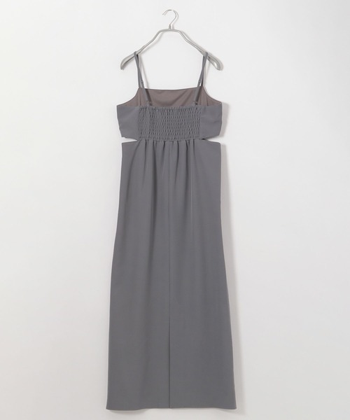 Heather（ヘザー）の「カットアウトキャミワンピース 183746