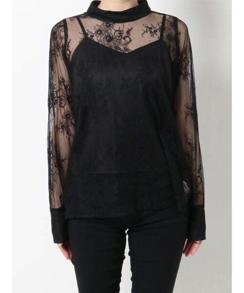 RESEXXY(リゼクシー)の「キャミセットレースシャツブラウス(シャツ/ブラウス・レディース・ブルー/ブラック/ホワイト・FREE)」の16枚目の写真