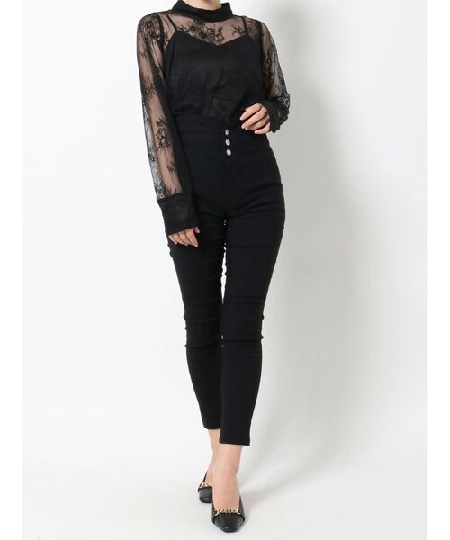 RESEXXY(リゼクシー)の「キャミセットレースシャツブラウス(シャツ/ブラウス・レディース・ブルー/ブラック/ホワイト・FREE)」の22枚目の写真