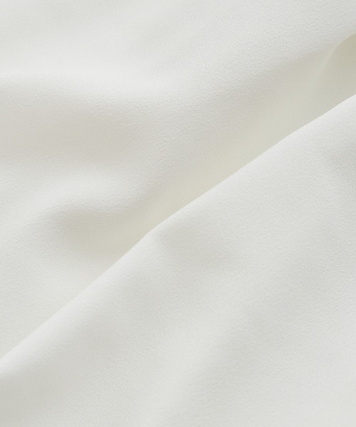 【洗える・EASYCARE】【新色】2WAYフロントタック5分袖ブラウス