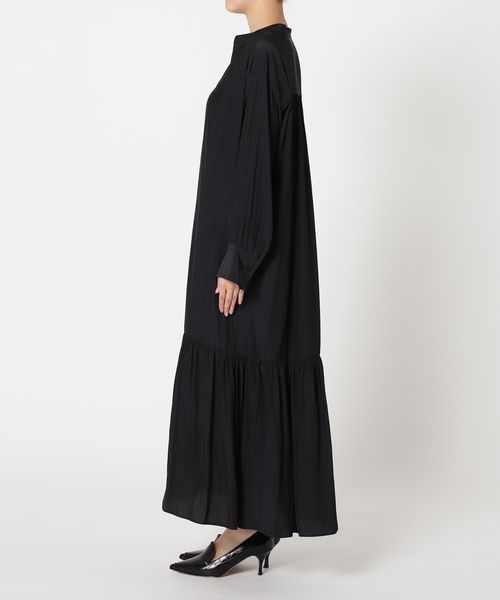 journal standard L'essage(ジャーナルスタンダードレサージュ)の「ローグストライプ/デシンマキシティアードワンピース(ワンピース・レディース・ブラック/ネイビー/ブルー系その他・FREE)」の20枚目の写真