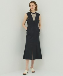 STUDIOUS | 【STUDIOUS/ステュディオス】バックジップジャンパースカート(ジャンパースカート)