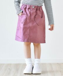 ハートポケットスカート