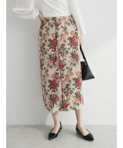 Furryrate（ファーリーレート）の「・furry rate ゴブランスカート（スカート・レディース・レッド/ベージュ・FREE）」の20枚目の写真