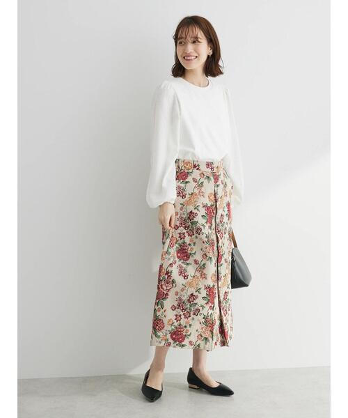 Furryrate（ファーリーレート）の「・furry rate ゴブランスカート（スカート・レディース・レッド/ベージュ・FREE）」の7枚目の写真