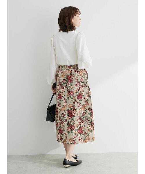 Furryrate（ファーリーレート）の「・furry rate ゴブランスカート（スカート・レディース・レッド/ベージュ・FREE）」の8枚目の写真