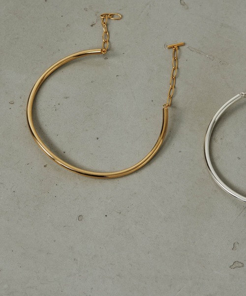 loni(ロニ)の「【金属アレルギー対応】Stem 2way choker(2WAYチョーカー)(チョーカー・レディース・ゴールド/シルバー・FREE)」の3枚目の写真