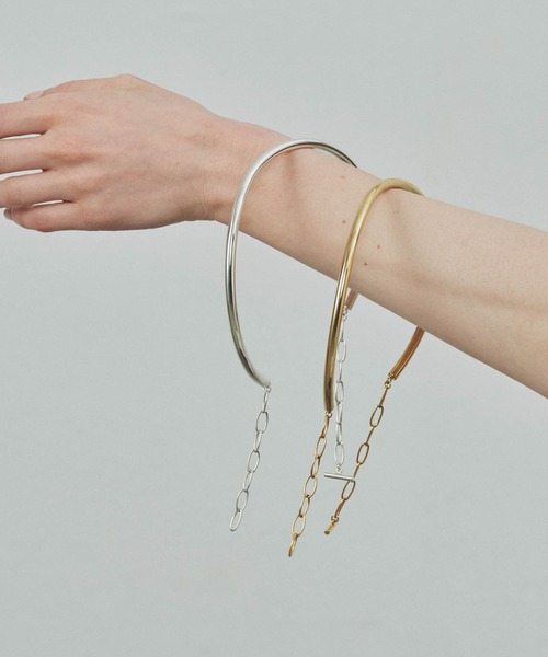 loni(ロニ)の「【金属アレルギー対応】Stem 2way choker(2WAYチョーカー)(チョーカー・レディース・ゴールド/シルバー・FREE)」の4枚目の写真