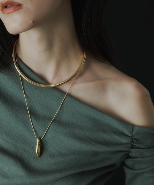 loni(ロニ)の「【金属アレルギー対応】Stem 2way choker(2WAYチョーカー)(チョーカー・レディース・ゴールド/シルバー・FREE)」の18枚目の写真