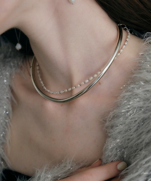 loni Stem 2way choker （2WAYチョーカー） loni Stem 2way choker（2WAYチョーカー） loni【 金属アレルギー対応】 【金属アレルギー対応】Stem 2way choker（2WAYチョーカー）