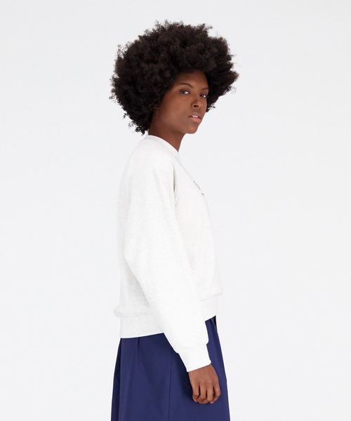 NEW BALANCE（ニューバランス）の「NB Athletics Icono スウェットクルー（スウェット・レディース・ネイビー/レッド/アイボリー・SMALL/MEDIUM/LARGE/X-LARGE）」の13枚目の写真