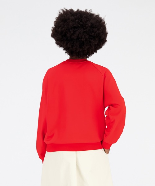 NEW BALANCE（ニューバランス）の「NB Athletics Icono スウェットクルー（スウェット・レディース・ネイビー/レッド/アイボリー・SMALL/MEDIUM/LARGE/X-LARGE）」の14枚目の写真