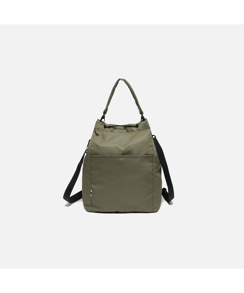 AIGLE（エーグル）の「ナイロンショルダーバッグ（ショルダーバッグ・レディース・モスグリーン/ブラック・FREE）」の3枚目の写真