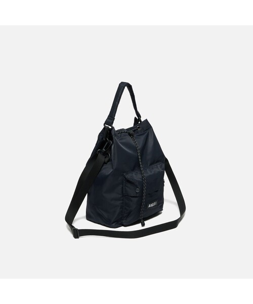 AIGLE（エーグル）の「ナイロンショルダーバッグ（ショルダーバッグ・レディース・モスグリーン/ブラック・FREE）」の15枚目の写真